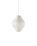 Lampa wisząca Nelson Pear Bubble Pendant Off White - Herman MIller