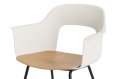 AF254-F338-AA51-01UF_Layout Armchair 212_black steel 4 leg base_cream white shell_wb lacq oak seat_detail.jpg