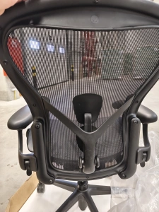 Krzesło biurowe Aeron Onyx size B Onyx Base - Herman Miller C7 - outlet