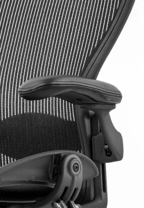 Nakładki skórzane do fotela Aeron Graphite- Herman Miller