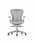 Krzesło biurowe Aeron Mineral size B C7 - Herman Miller
