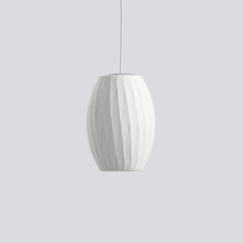Lampa wisząca Nelson Cigar Criss Cross Bubble Pendant Off White - Herman Miller-S.jpg