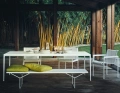 Outdoor furniture collection 1966 white_Kolekcja mebli ogrodowych 1966_białe_Knoll.jpg