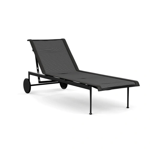 1966 Adjustable Chaise Lounge_black_leżak regulowany 1966 ogrodowy_czarny_Knoll.JPG