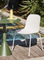 13Eighty_Chair_chalk_white_shell_grey_white_steel_base_Palissade_Cone_Table_olive_Sowden_Bottle_light_yellow.jpg