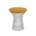 Platner Stool-polished nickel rivington sunflower.jpg