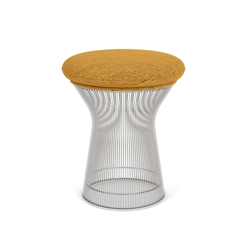 Platner Stool-polished nickel rivington sunflower.jpg