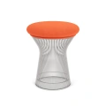 Platner Stool-polished nicl=kel ultrasuede poppy.jpg