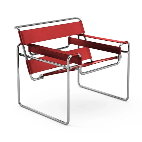 Wassily Lounge Chair-simply red.webp