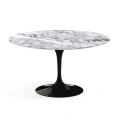 Saarinen High Table-black-base-arabescato-marble.jpg