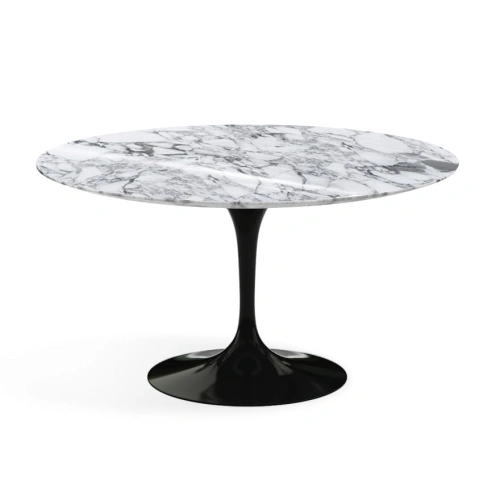 Saarinen High Table-black-base-arabescato-marble.jpg