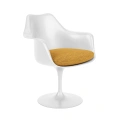 Tulip™ Chair  Armchair-white fixed rivington sunflower.jpg