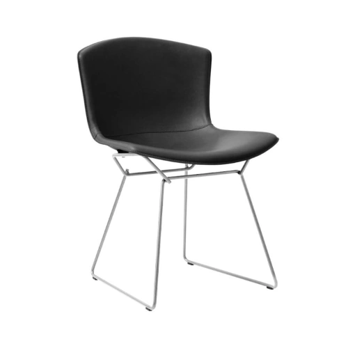 Bertoia-side-chair-polished chrome-structure-leather-black-knoll.jpg