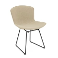 Bertoia-upholstered-side-chair-black rilsan-structure-classic boucle-neutral-upholstery-knoll.JPG