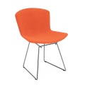 Bertoia-upholstered-side-chair-polished chrome-structure-ultrasuede-poppy-upholstery-knoll.JPG