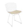 Bertoia-side-chair-white rilsan-structure-classic boucle neutral-seat-pad-knoll.JPG