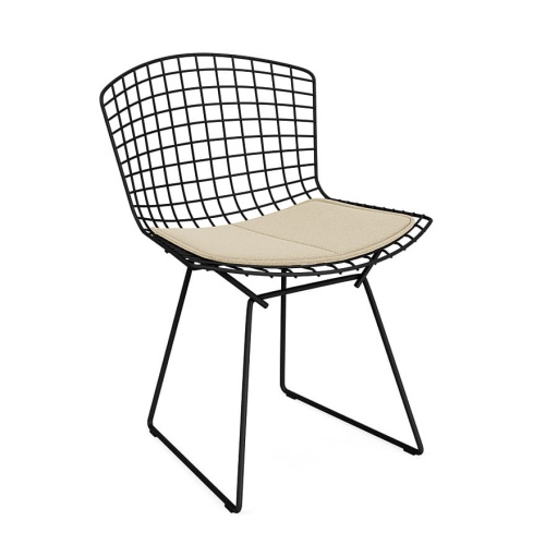 Bertoia-side-chair-black rilsan-structure-classic boucle neutral-seat-pad-knoll.JPG