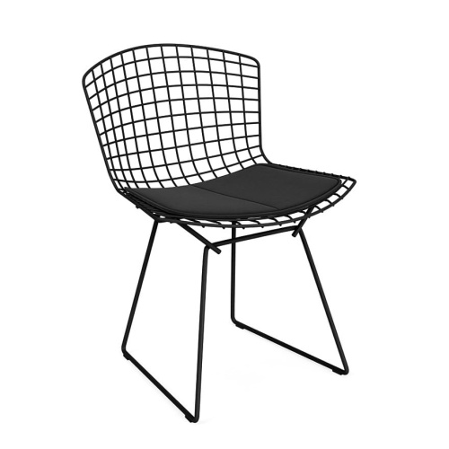 Bertoia-side-chair-black rilsan-structure-ultrasuede-black onyx-seat-pad-knoll.JPG