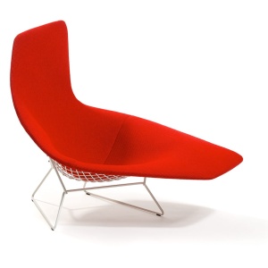 Szezlong asymetryczny Bertoia Asymmetric Chaise tapicerowany - Knoll