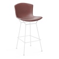 Bertoia-barstool-white rilsan-structure-leather-dark brown-full cover-knoll.jpg