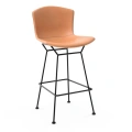 Bertoia-barstool-black rilsan-structure-leather-neutral-full cover-knoll.jpg