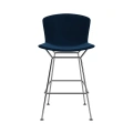 Bertoia-counter height stool-polished chrome-structure-knoll velvet-aviator-full cover-knoll.JPG