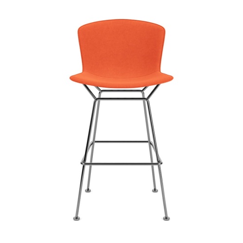 Bertoia-bar stool-polished chrome-structure-ultrasuede-poppy-full cover-knoll.JPG