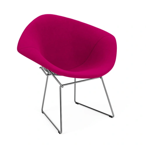 Bertoia-diamond-chair-polished chrome-structure-ultrasuede-petal-fully upholstered-knoll.JPG
