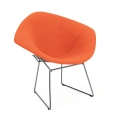 Bertoia-diamond-chair-polished chrome-structure-ultrasuede-poppy-fully upholstered-knoll.JPG
