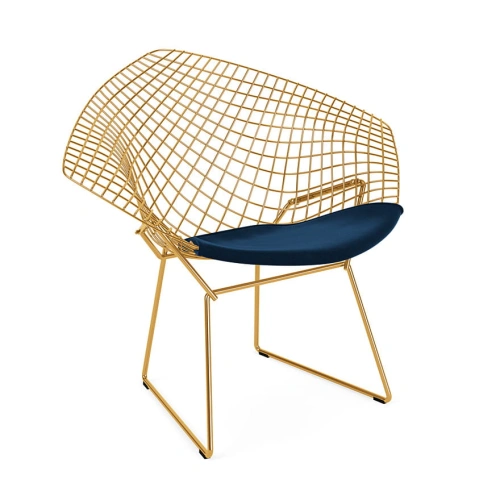 Bertoia-diamond-chair-gold plated-structure-knoll velvet-aviator-seatpad-knoll.JPG