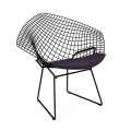 Bertoia-diamond-chair-black rilsan-structure-classic boucle-black iris-seatpad-knoll.JPG