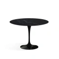 tulip dining table 42 - black Nero Marquina marble, Satin finish.jpg
