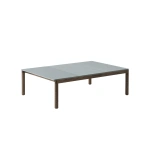 Stolik kawowy Couple Coffee Table 120 x 84 x 35 cm – 3 Blaty, Dark Oiled Oak - Muuto