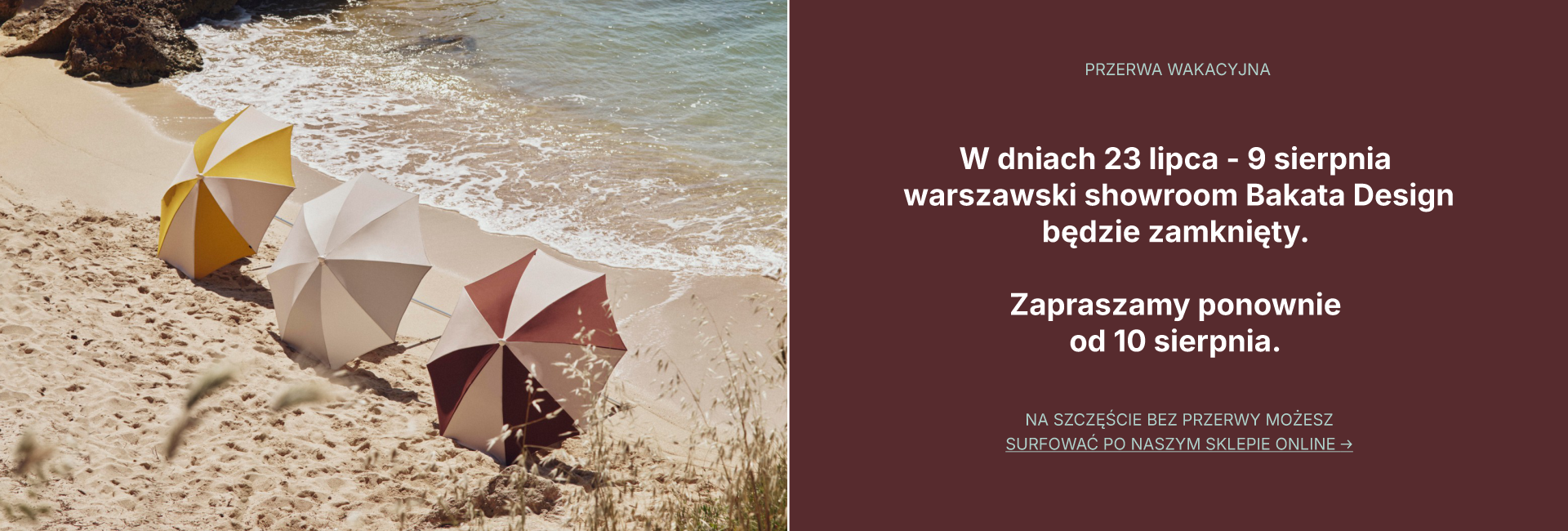 SHOWROOM WAWA PRZERWA